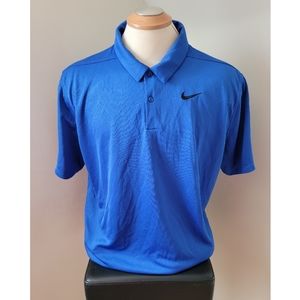 NIKE Men's Blue XL Golf Shirt